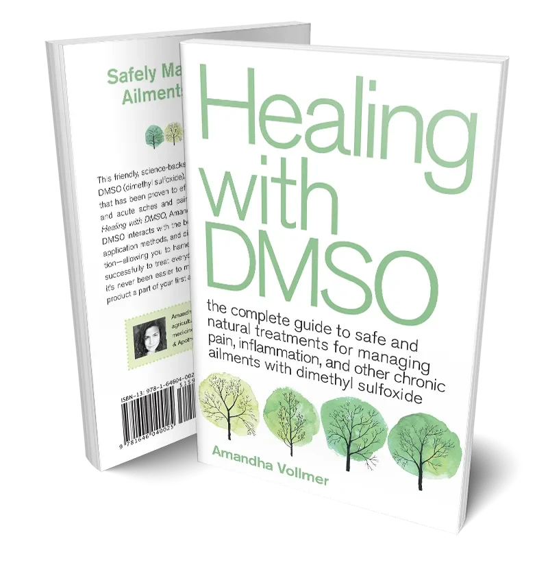 Healing with DMSO book by Amandha Vollmer