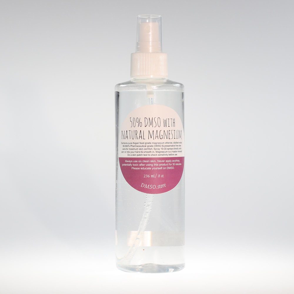 DMSO Store 50 percent DMSO with Natural Magnesium 236mL 2K72