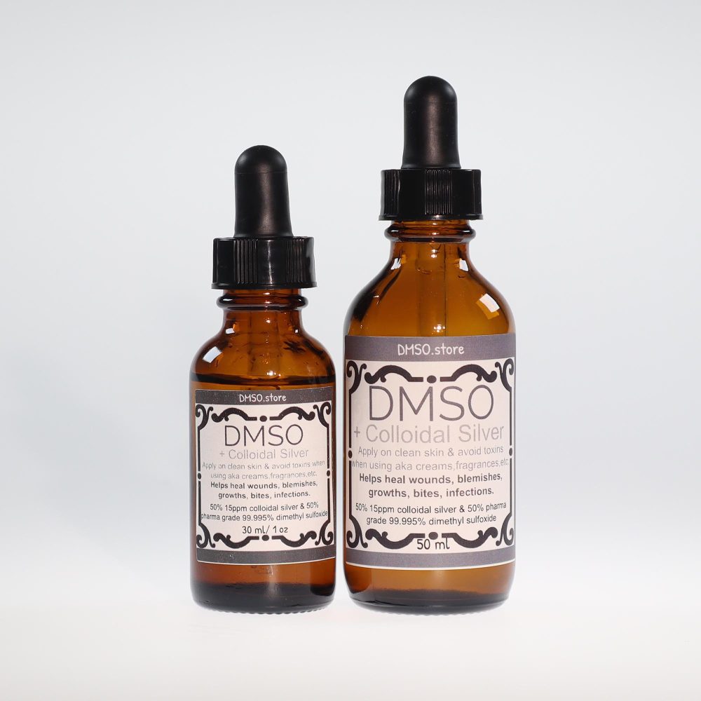 DMSO Store DMSO plus Colloidal Silver 30ml 50ml 2K72