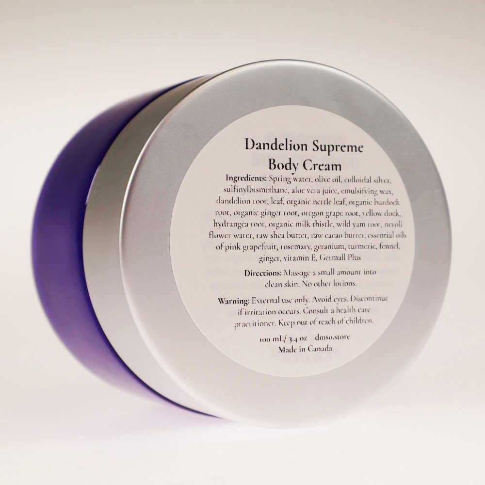 DMSO Store Dandelion Supreme Body Cream 2K72
