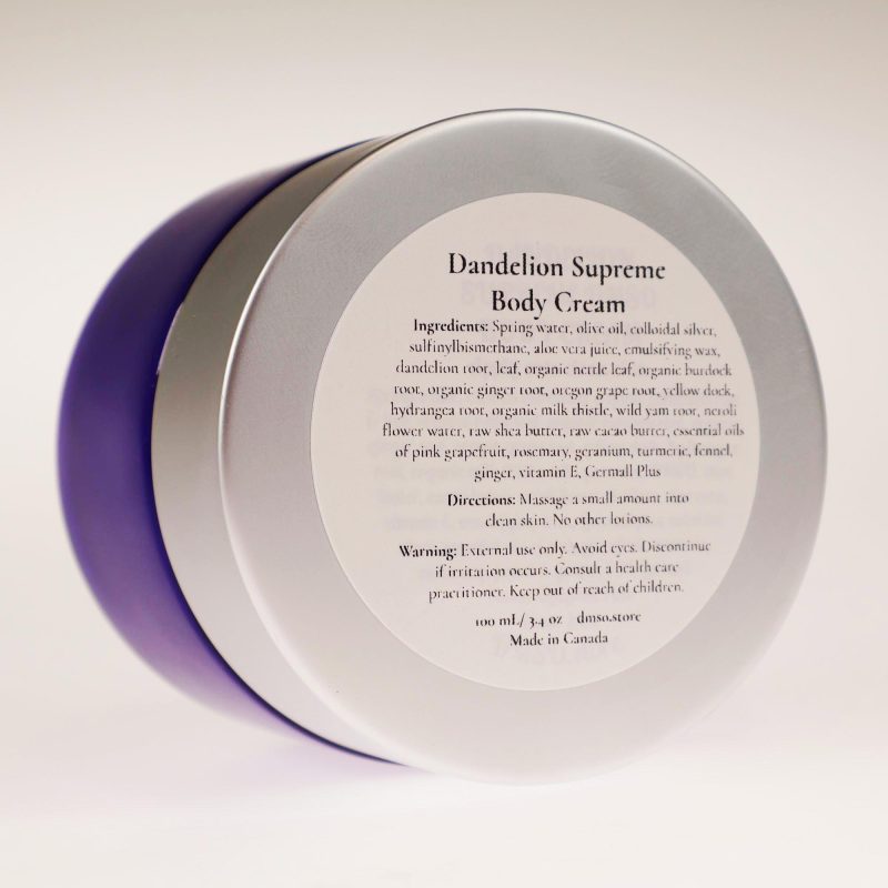 DMSO Store Dandelion Supreme Body Cream 2K72