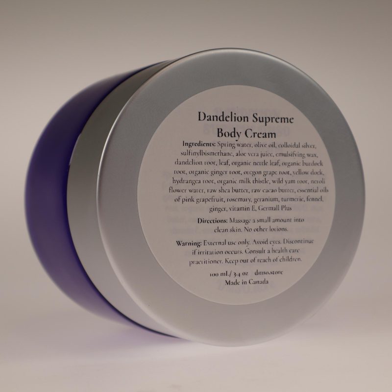 DMSO Store Dandelion Supreme Body Cream 2K72