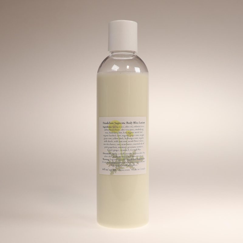 DMSO Store Dandelion Supreme Body Lotion 8oz 2K72