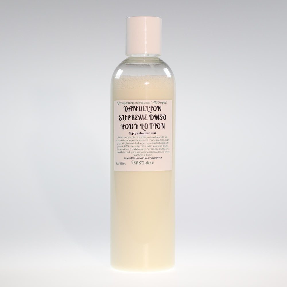 DMSO Store Dandelion Supreme DMSO Body Lotion 236ml 2K72