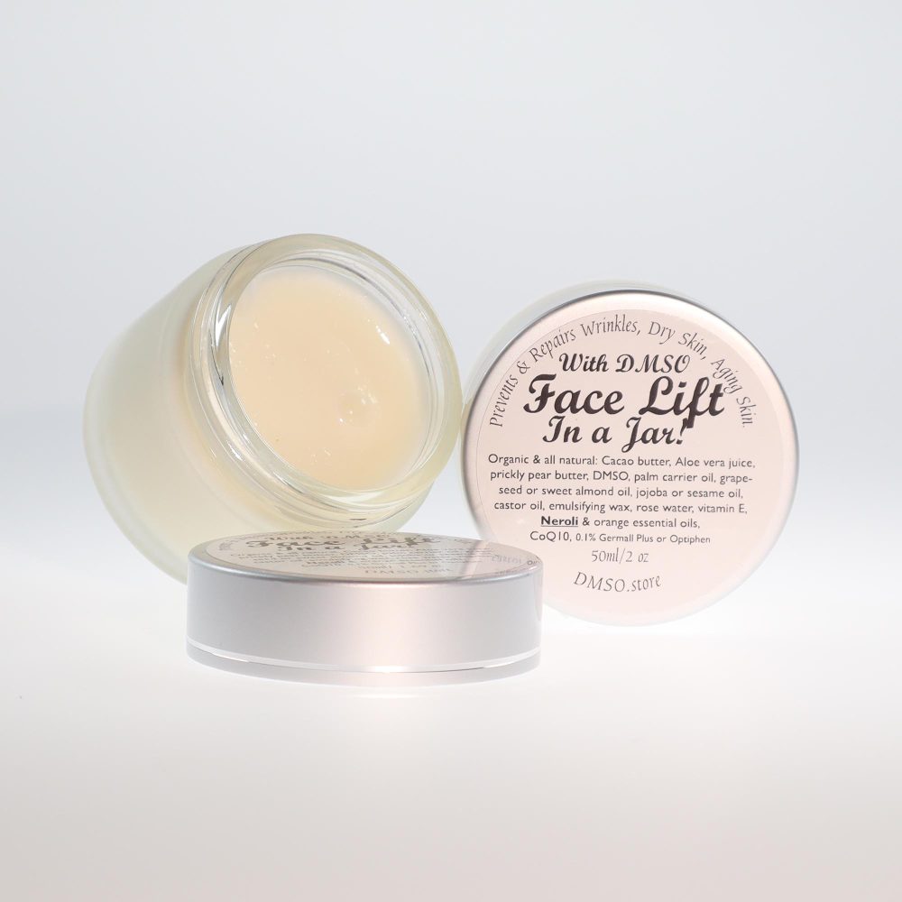 DMSO Store Face Lift in a Jar Neroli 50mL open 2K72