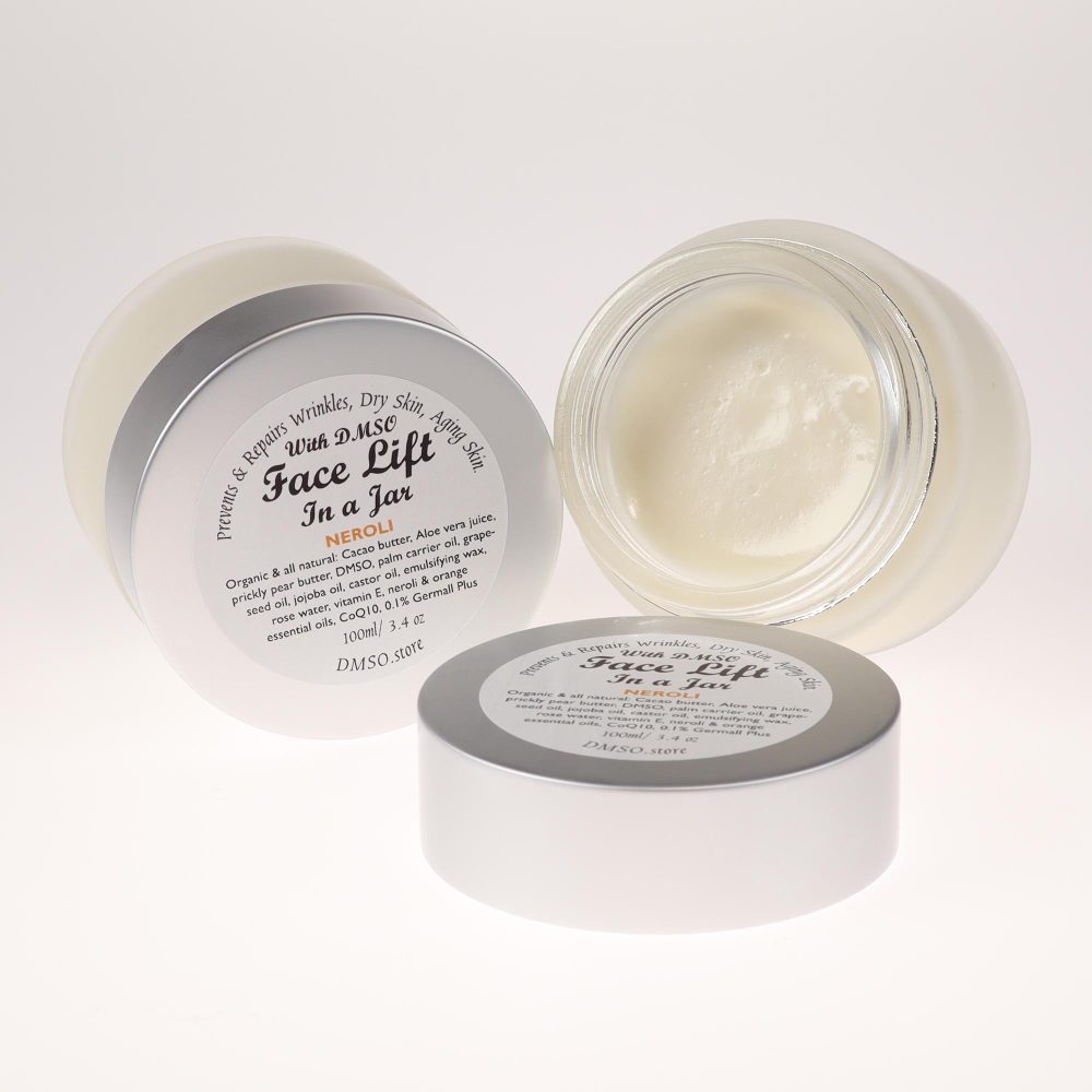 DMSO Store Face Lift in a jar Neroli Glass 100 mL 3.4 oz 2K72