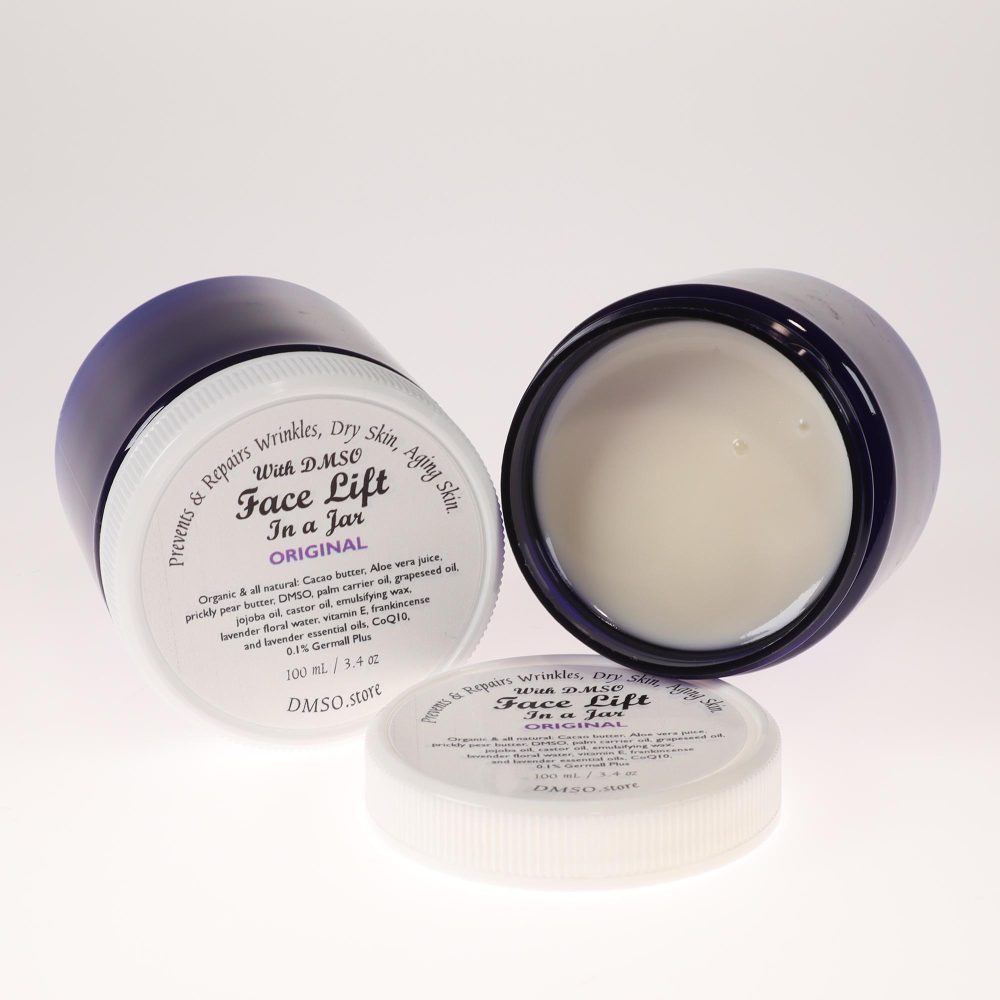 DMSO Store Face Lift in a jar Original PETE 100 mL 3.4 oz 2K72