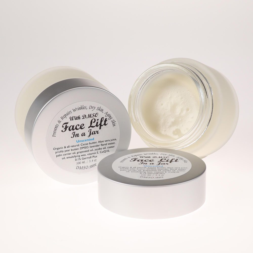 DMSO Store Face Lift in a jar Unscented 100 mL 3.4 oz 2K72