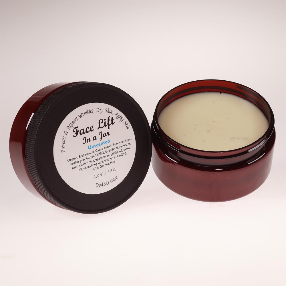 DMSO Store Face Lift in a jar Unscented 200 mL 6.8 oz 2K72