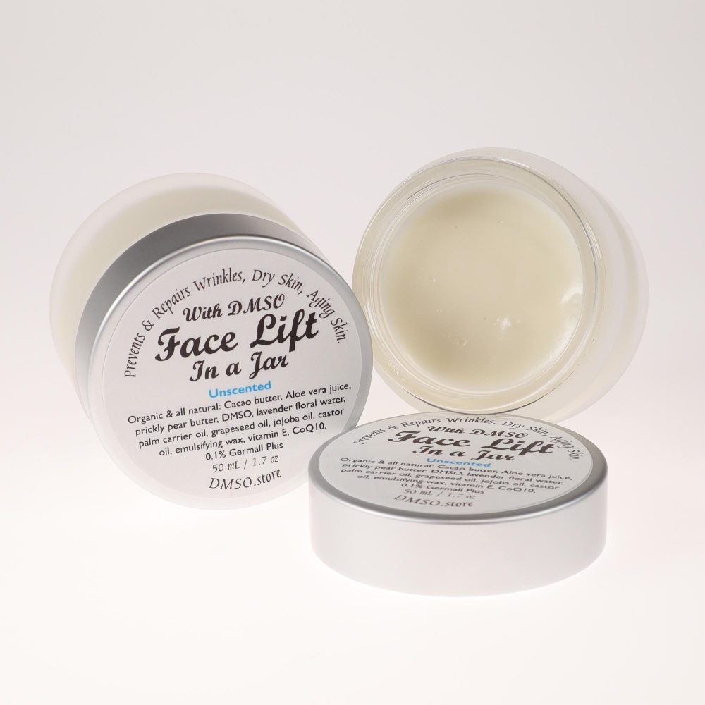 DMSO Store Face Lift in a jar Unscented 50 mL 1.7 oz 2K72