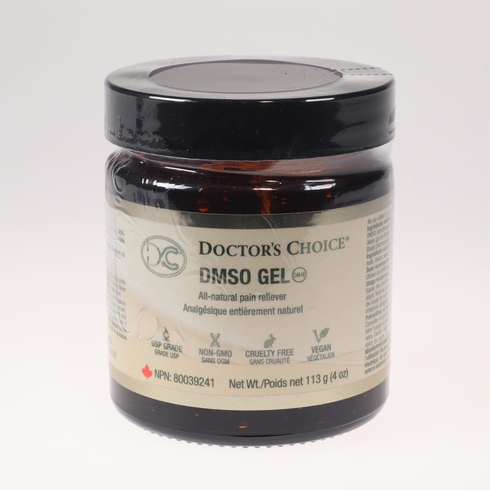 DMSO Store Doctor's Choice DMSO gel 113 grams front 2K72
