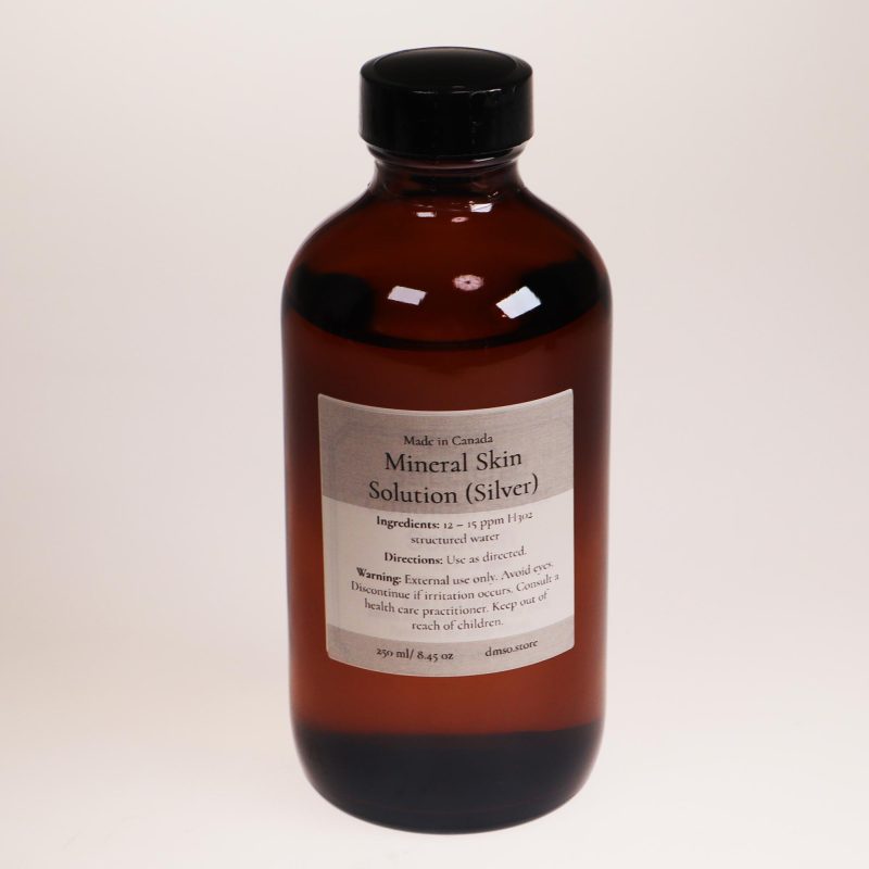 DMSO Store Mineral Skin Solution Silver 250 mL 2K72