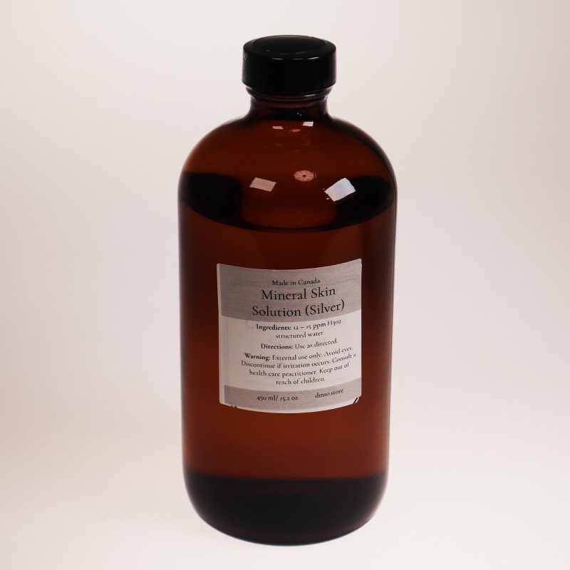 DMSO Store Mineral Skin Solution Silver 450 mL 2K72