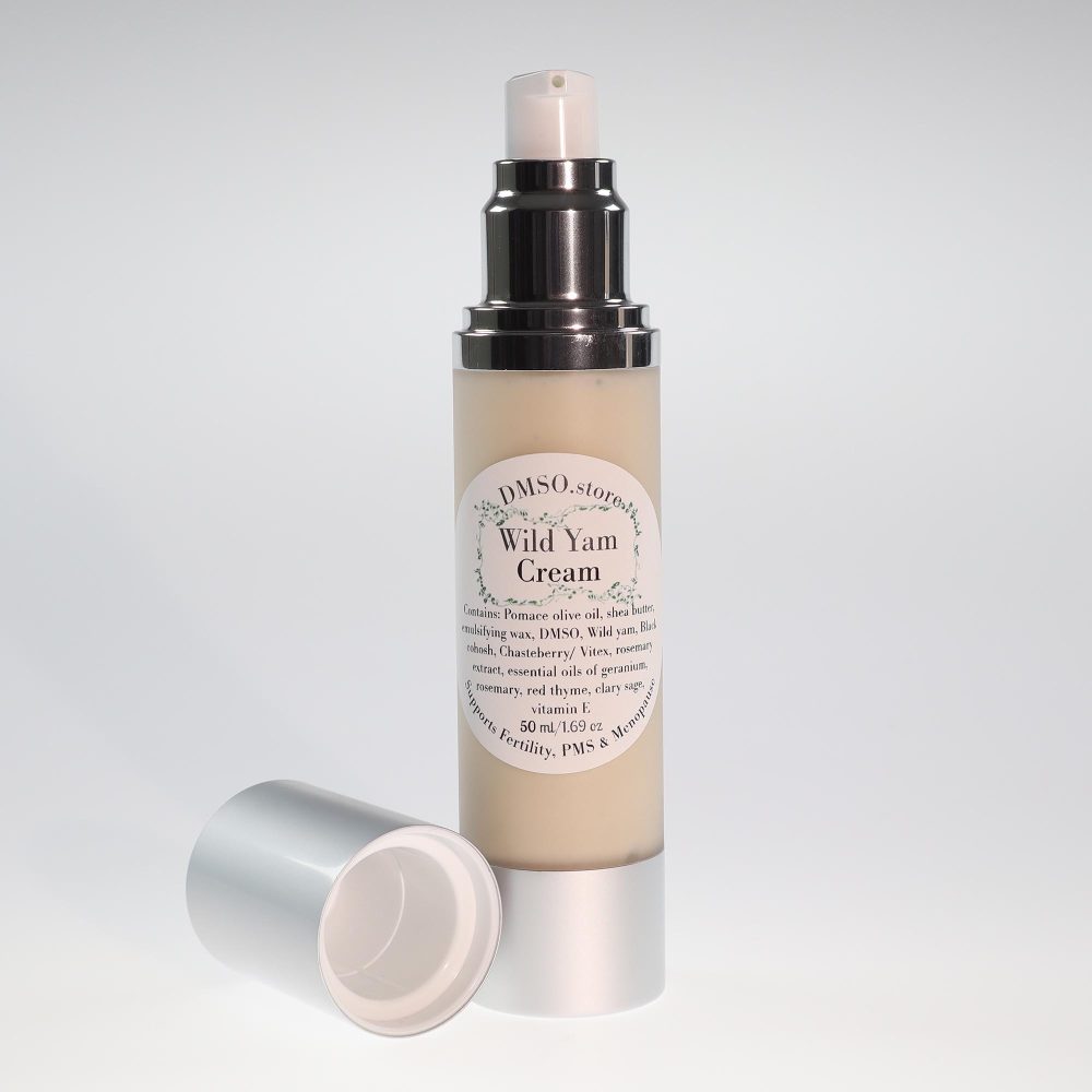 DMSOstore Wild Yam Cream 50 mL pump bottle 2K72