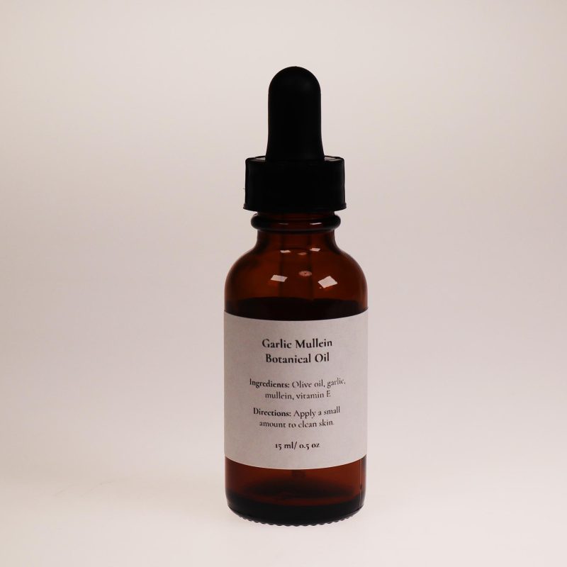 Garlic Mullein Botanical Oil