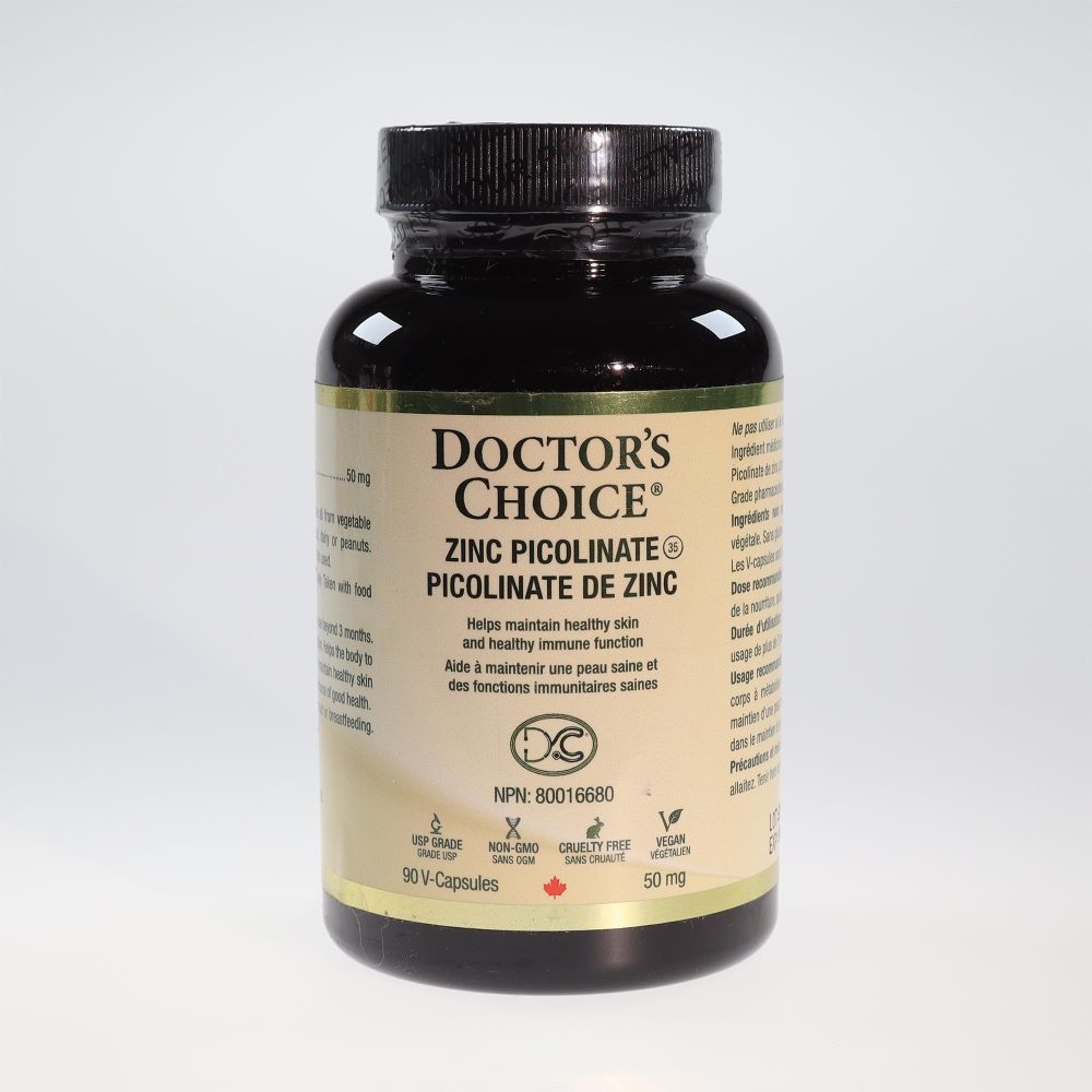 DMSO Store Doctor's Choice Zinc picolinate front 2K72