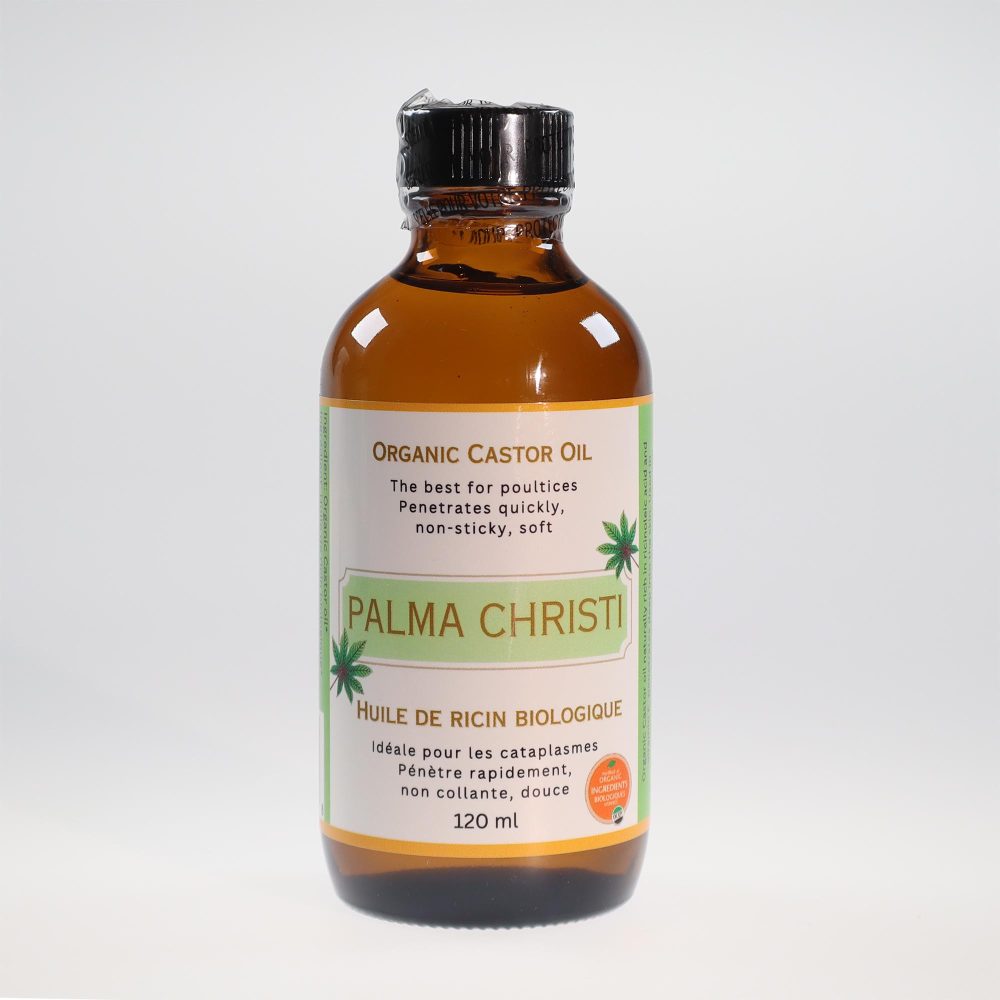YumNaturals Organic Palma Christi castor oil 120 mL front 2K72