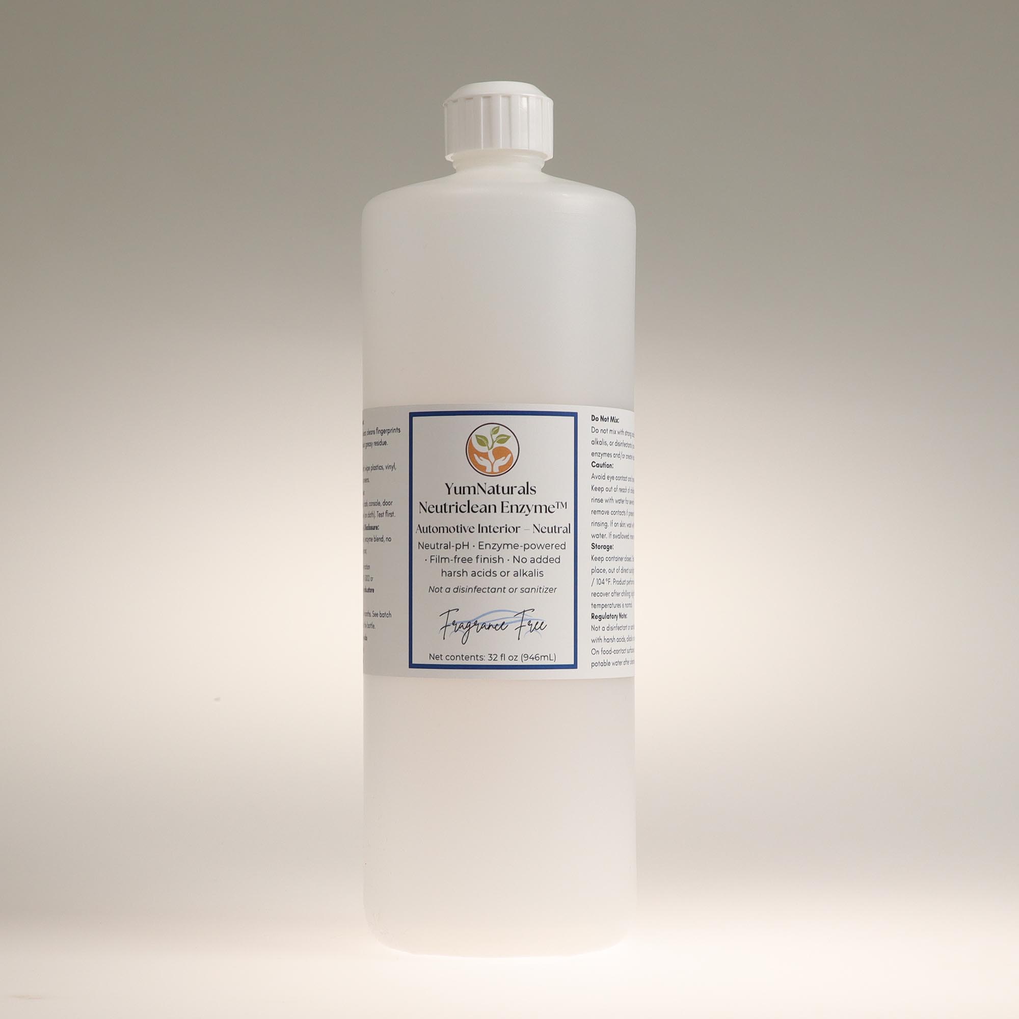 YumNaturals Neutriclean Bio-Enzyme™ Automotive Interior – Neutral 32oz 2K72