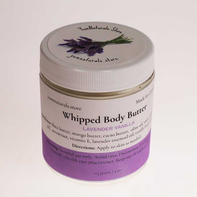 Lavender Vanilla Whipped Body Butter