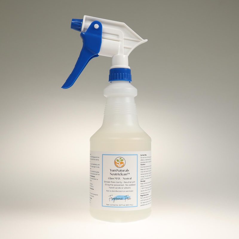 YumNaturals Neutriclean Enzyme Glass Max Neutral 22oz 2K72